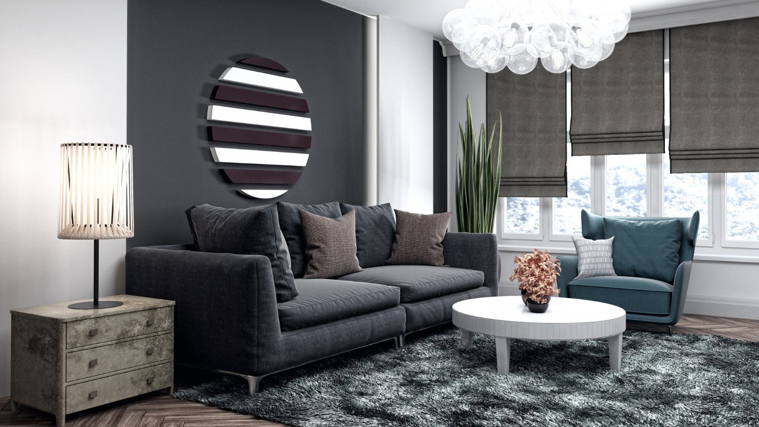 Contemporary Living Room